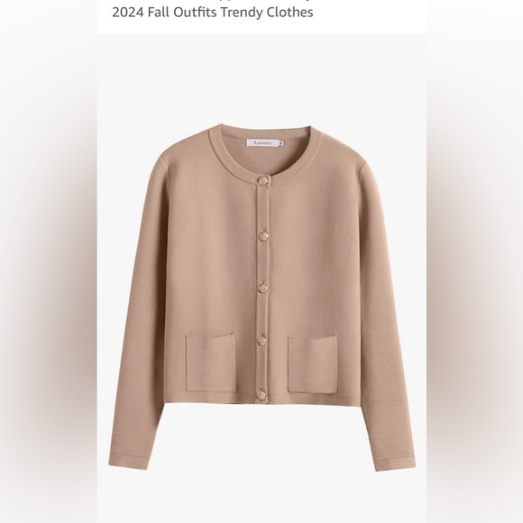 NWT ANRABESS Women’s Cardigan Sweater Button Down size small - Picture 3 of 5